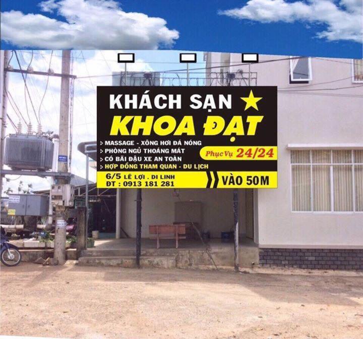 Khoa Dat Hotel Di Linh Exterior foto